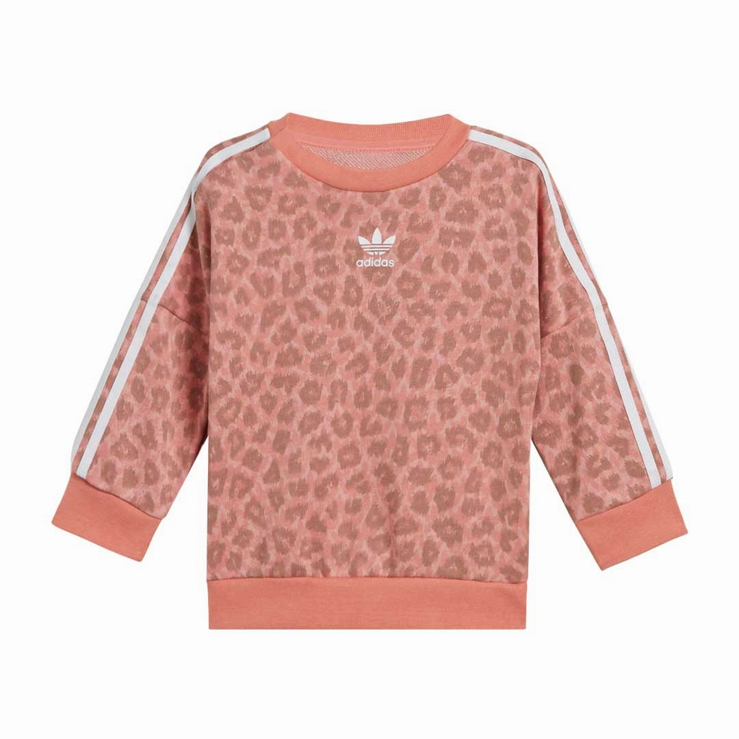 adidas - Kids' (Infant & Toddler) Allover Print Crew & Jogger Set (IJ0747)