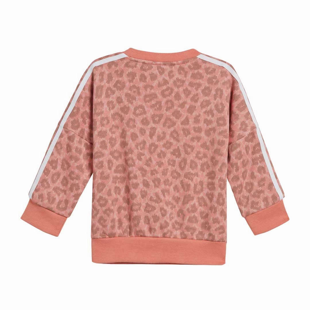 adidas - Kids' (Infant & Toddler) Allover Print Crew & Jogger Set (IJ0747)