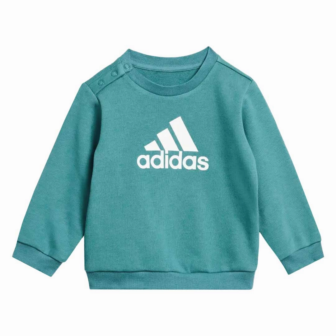 adidas - Kids' (Infant & Toddler) Badge of Sport French Terry Crew & Jogger Set (IK3108)
