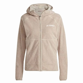 adidas - Women's Terrex Reversible High-Pile Full Zip Fleece Jacket (IB1862)