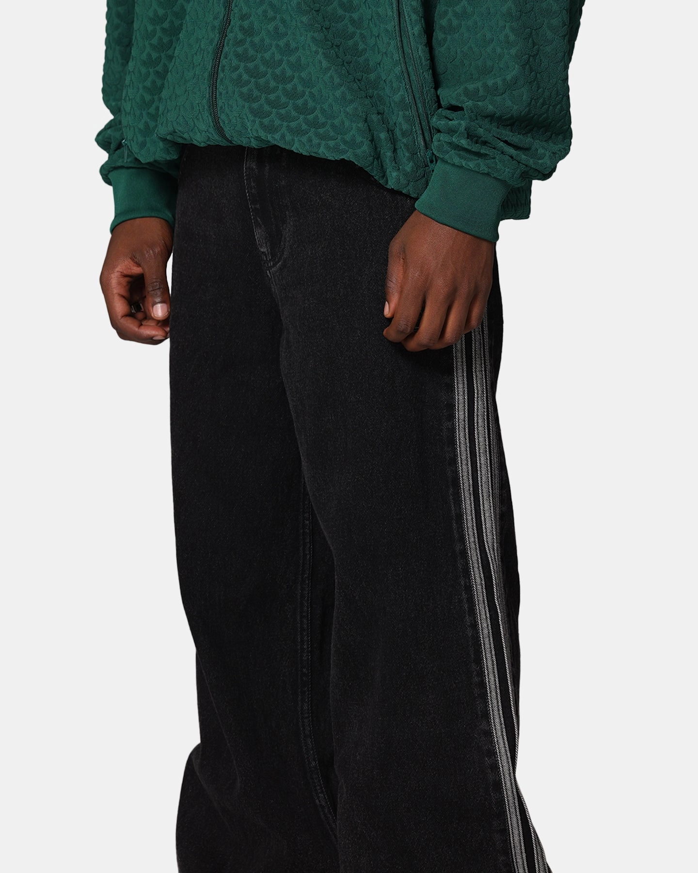 Adidas Adicolor Denim Firebird Pants True Black