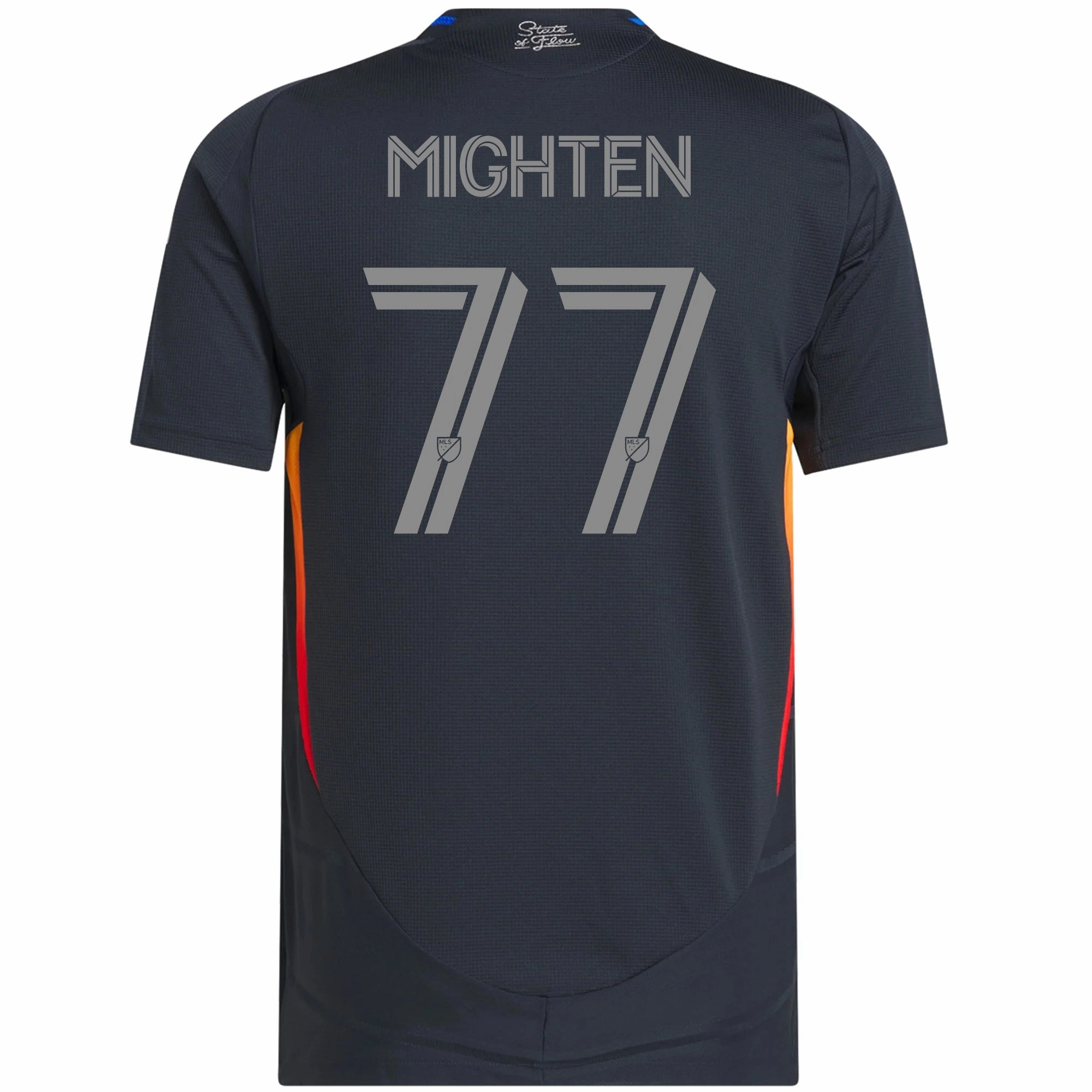adidas Alex Mighten San Diego FC Authentic Home Jersey w/ MLS   Apple TV Patches 25/26 (Night Navy)