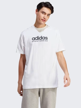 Adidas All Szn Graphic Men Sportswear T-Shirt White