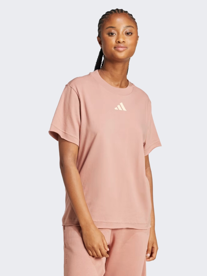 Adidas All Szn Women Sportswear T-Shirt Warm Clay