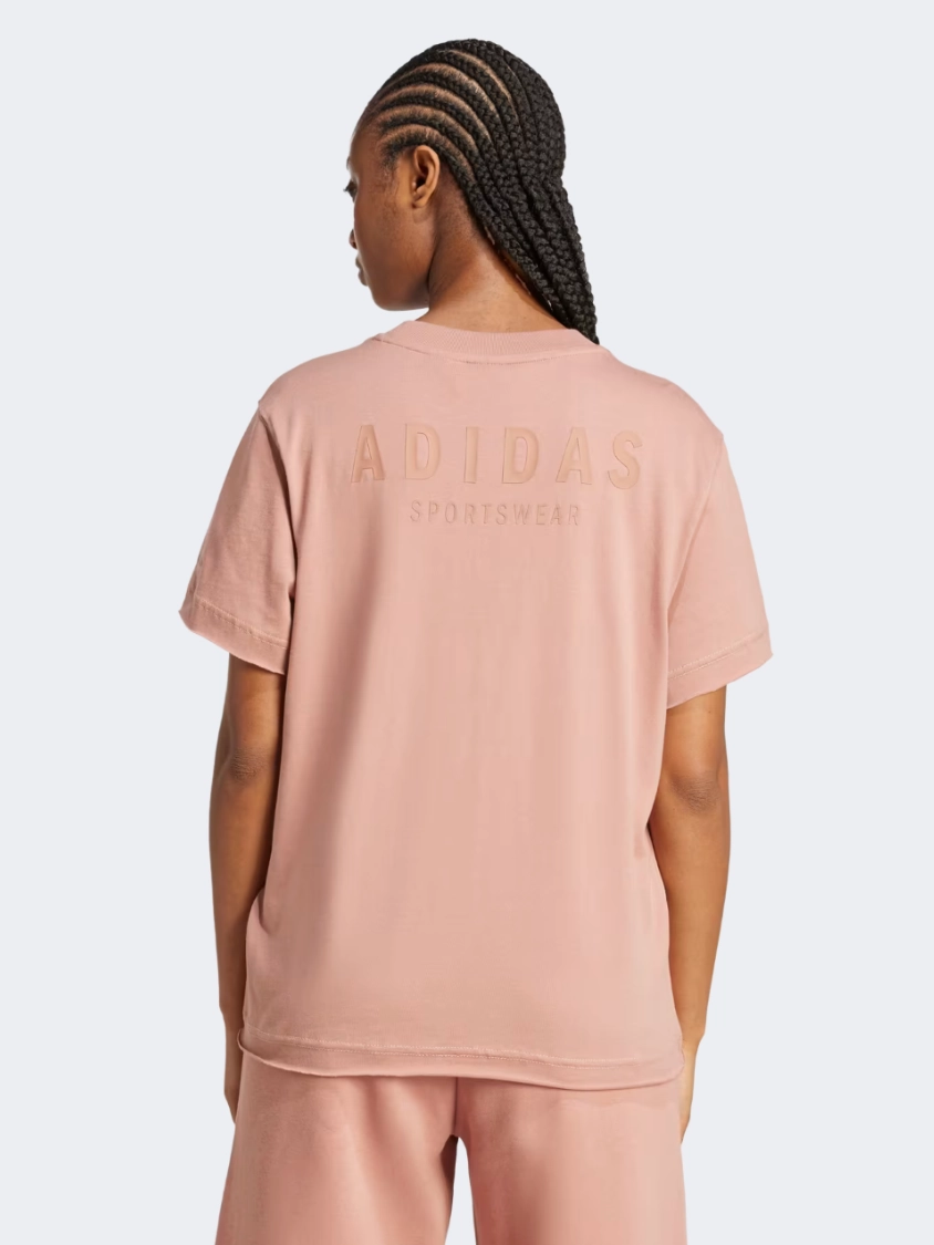 Adidas All Szn Women Sportswear T-Shirt Warm Clay
