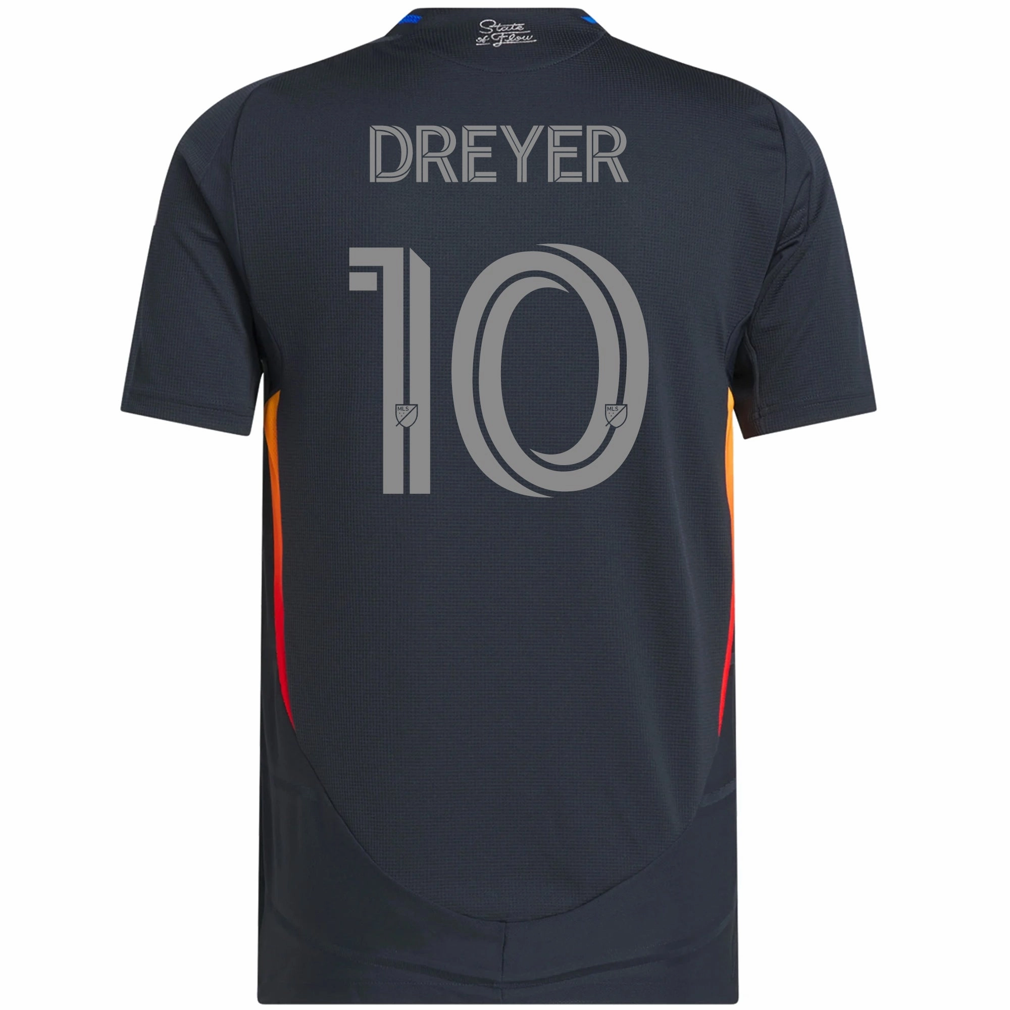 adidas Anders Dreyer San Diego FC Authentic Home Jersey w/ MLS   Apple TV Patches 25/26 (Night Navy)