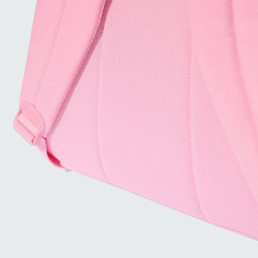 ADIDAS BACK-TO-SCHOOL 3 STRIPE BAR PINK/WHITE BACKPACK