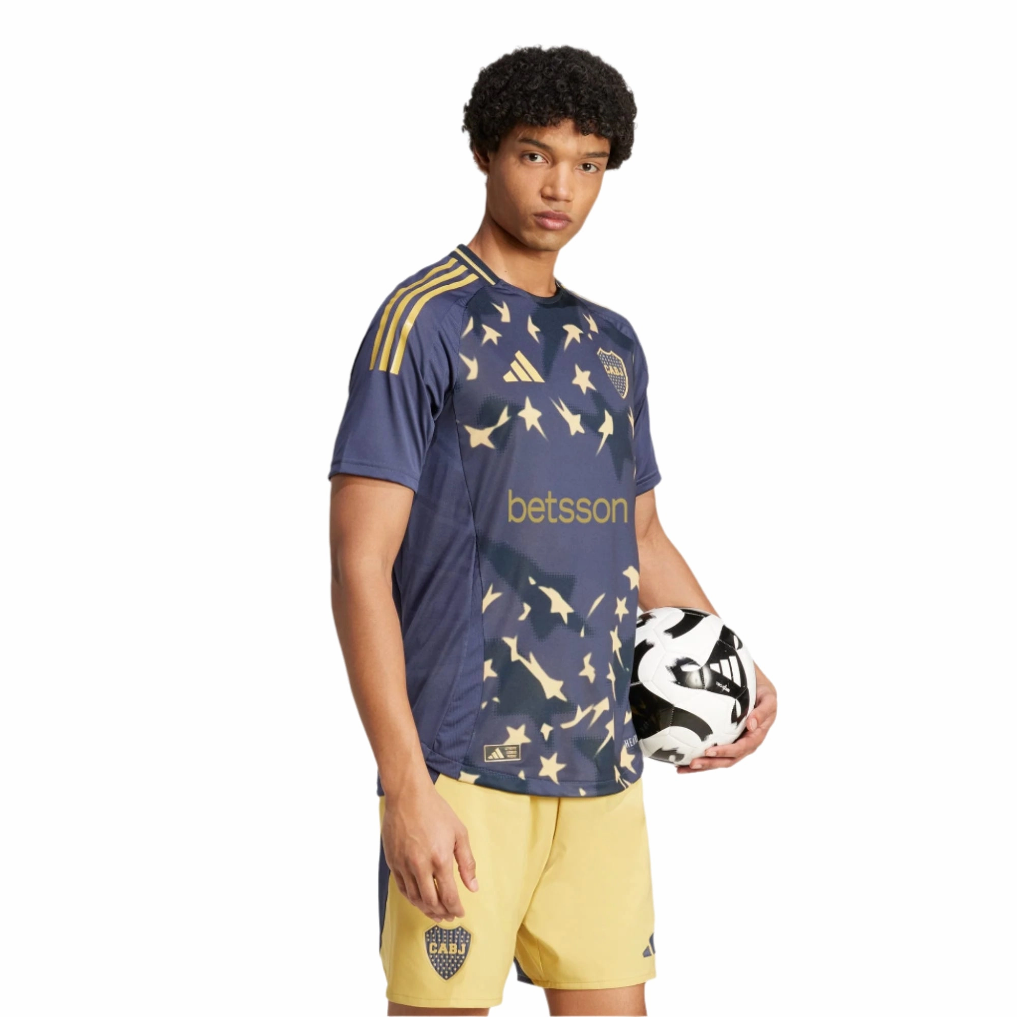adidas Boca Juniors 24/25 Authentic Third Jersey (Grey/Gold)