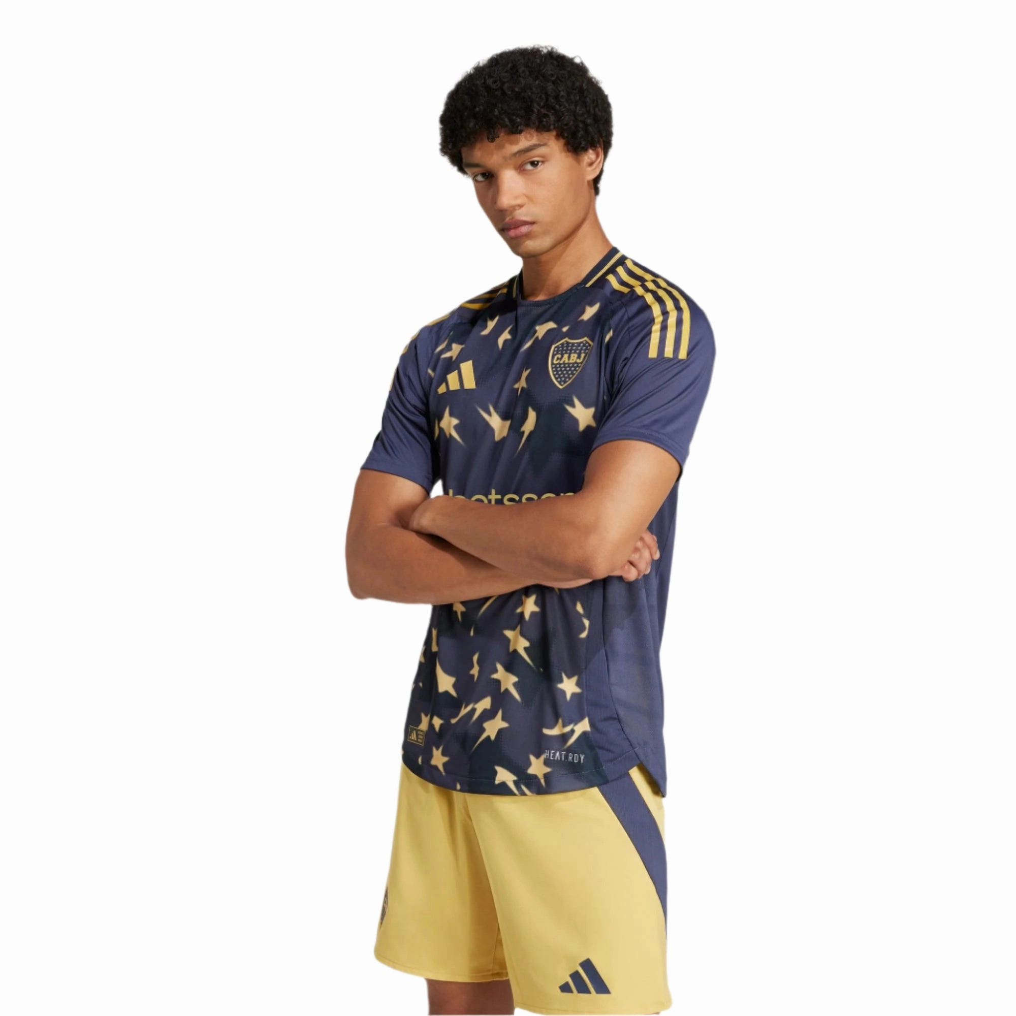 adidas Boca Juniors 24/25 Authentic Third Jersey (Grey/Gold)