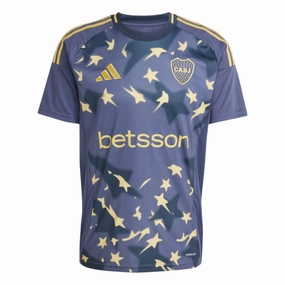 adidas Boca Juniors 24/25 Third Jersey (Grey/Gold)
