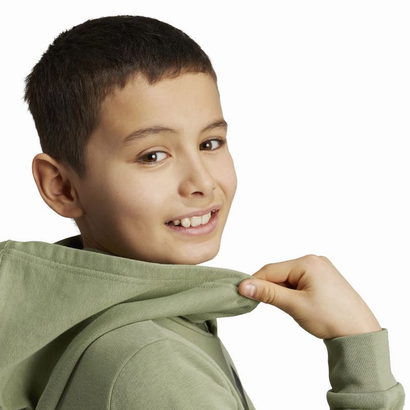 Adidas Boys Two-Colored Big Logo Essentials Hoodie
