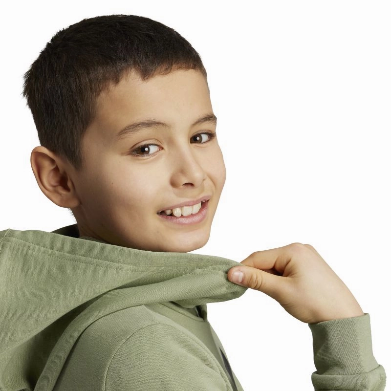 Adidas Boys Two-Colored Big Logo Essentials Hoodie