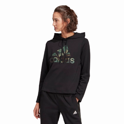 Adidas Camouflage Women Training Sweatshirt Black