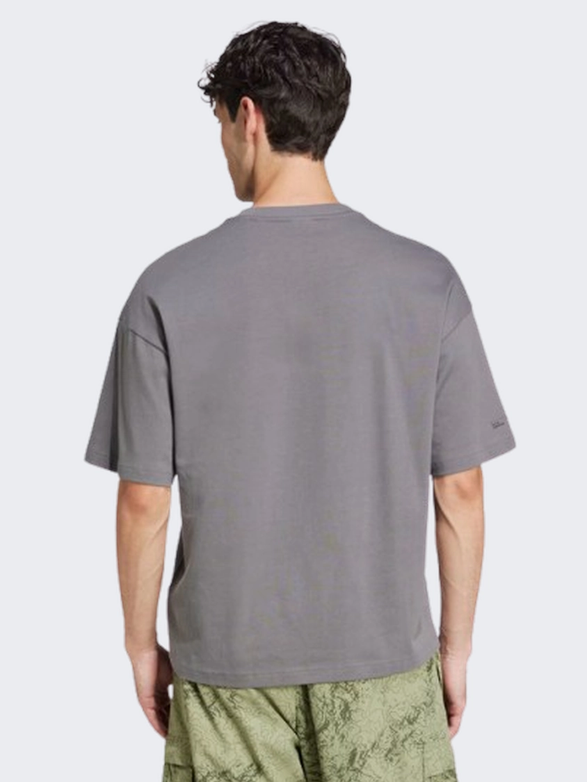 Adidas City Escape Men Sportswear T-Shirt Grey Four