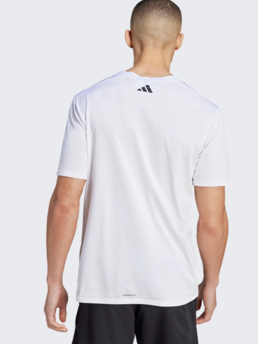Adidas D4M Wogfx Men Training T-Shirt White/Black