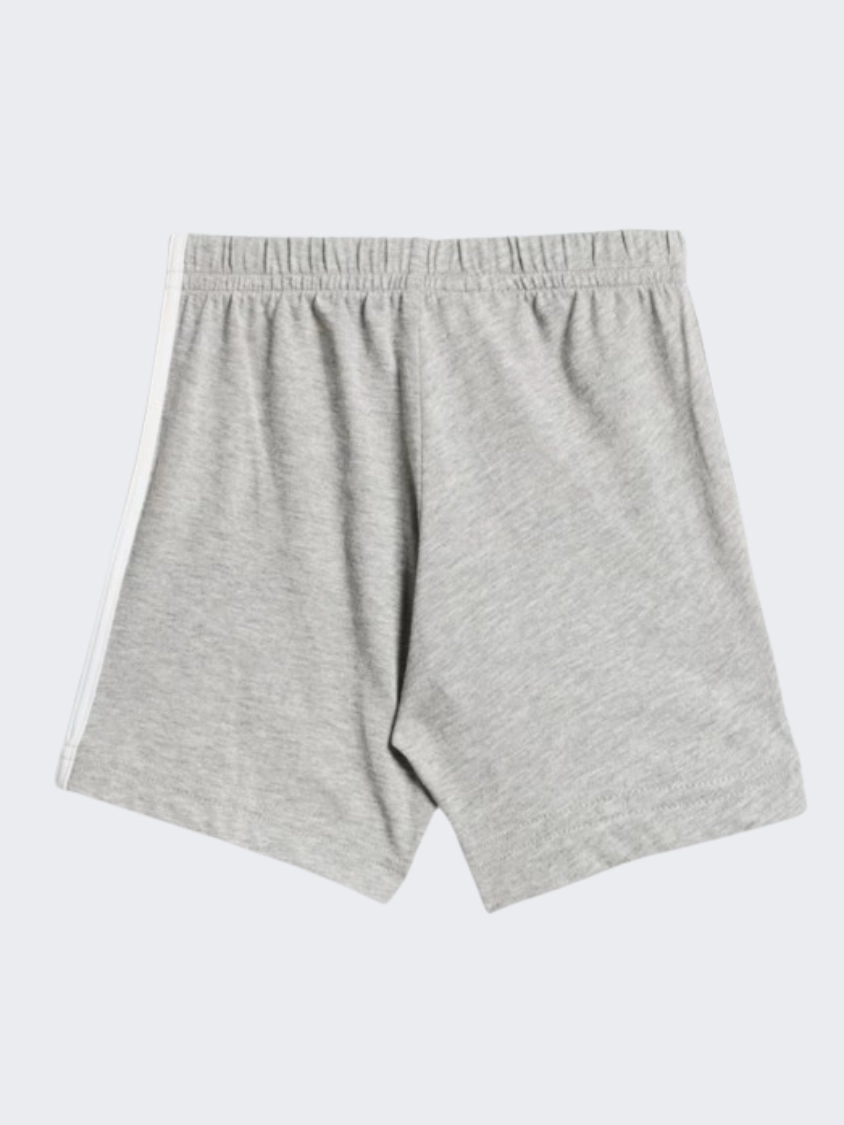 Adidas Essentials 3 Stripes Baby-Boys Sportswear Set Blue/Grey