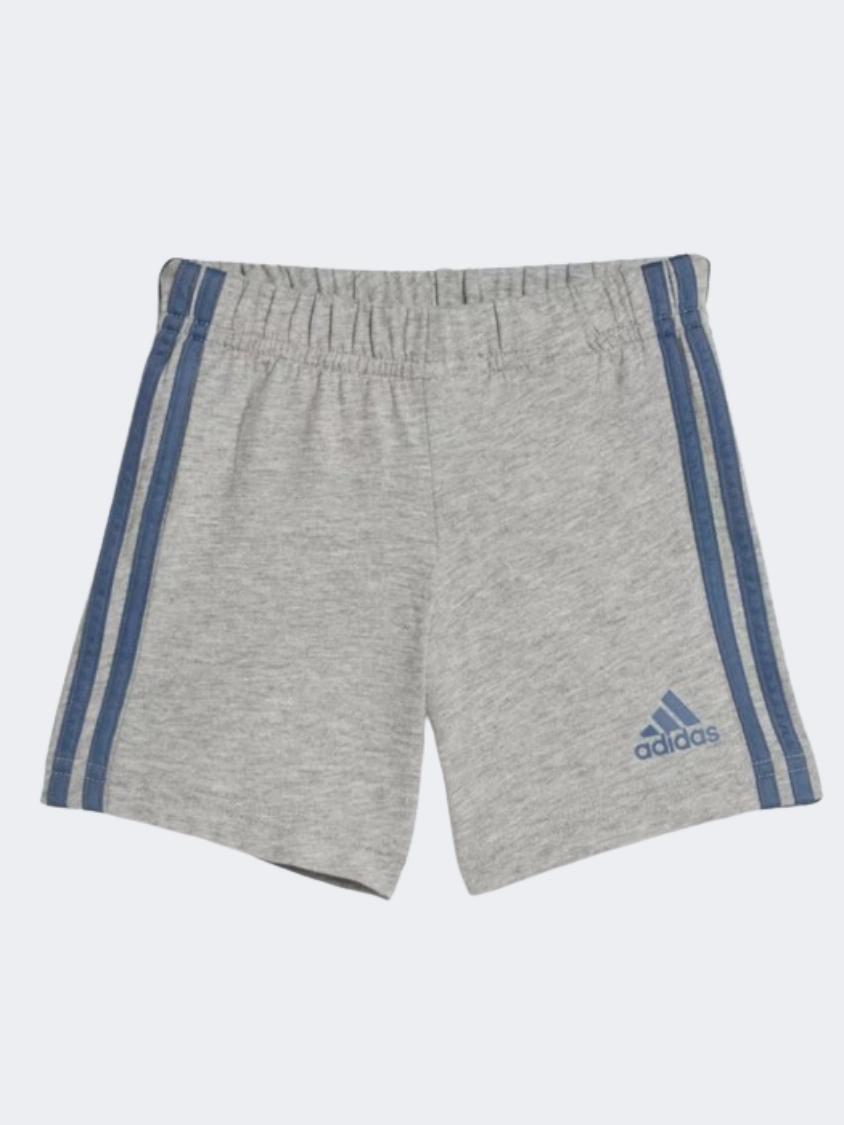 Adidas Essentials Lineage Baby Boys Sportswear Set Ink/Green Spark