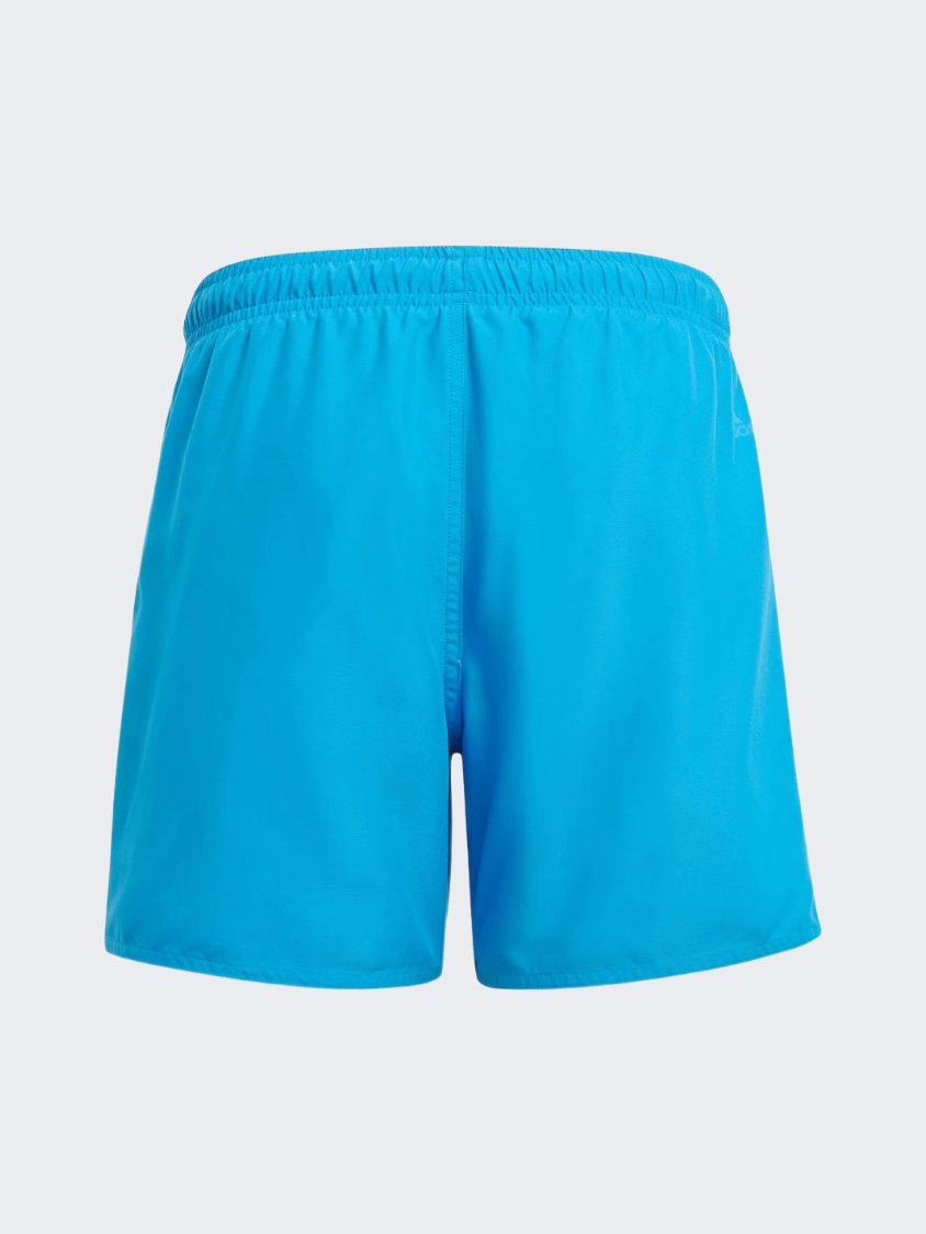 Adidas Essentials Logo Classic Little Boys Swim Short Blue