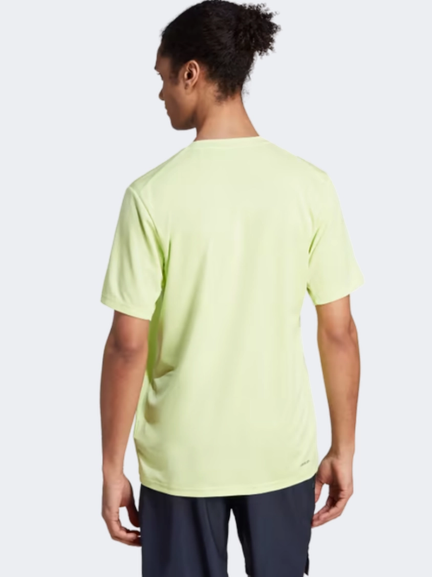 Adidas Essentials Men Training T-Shirt Pulse Lime/Black