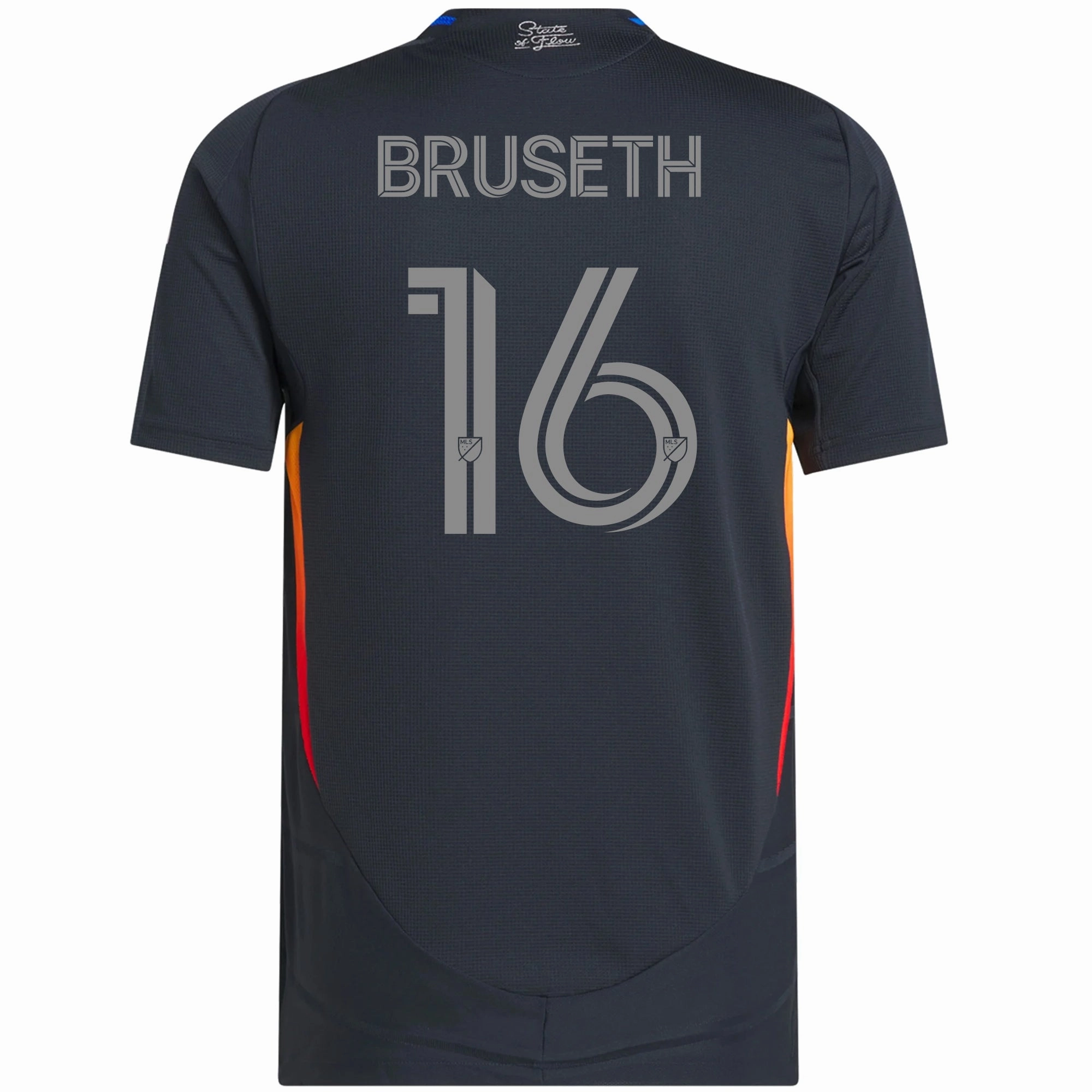 adidas Heine Gikling Bruseth San Diego FC Authentic Home Jersey w/ MLS   Apple TV Patches 25/26 (Night Navy)