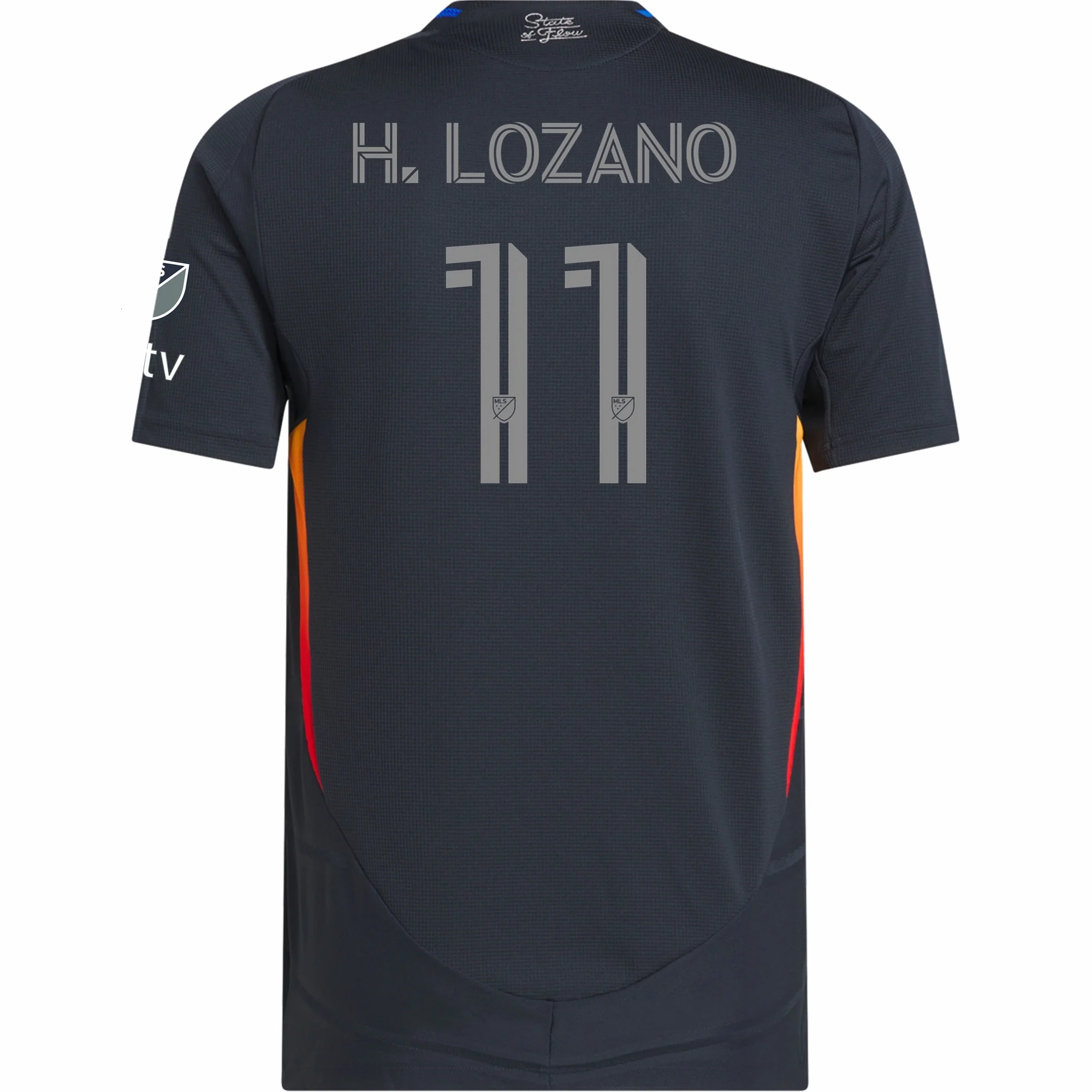 adidas Hirving Lozano San Diego FC Authentic Home Jersey w/ MLS   Apple TV Patches 25/26 (Night Navy)