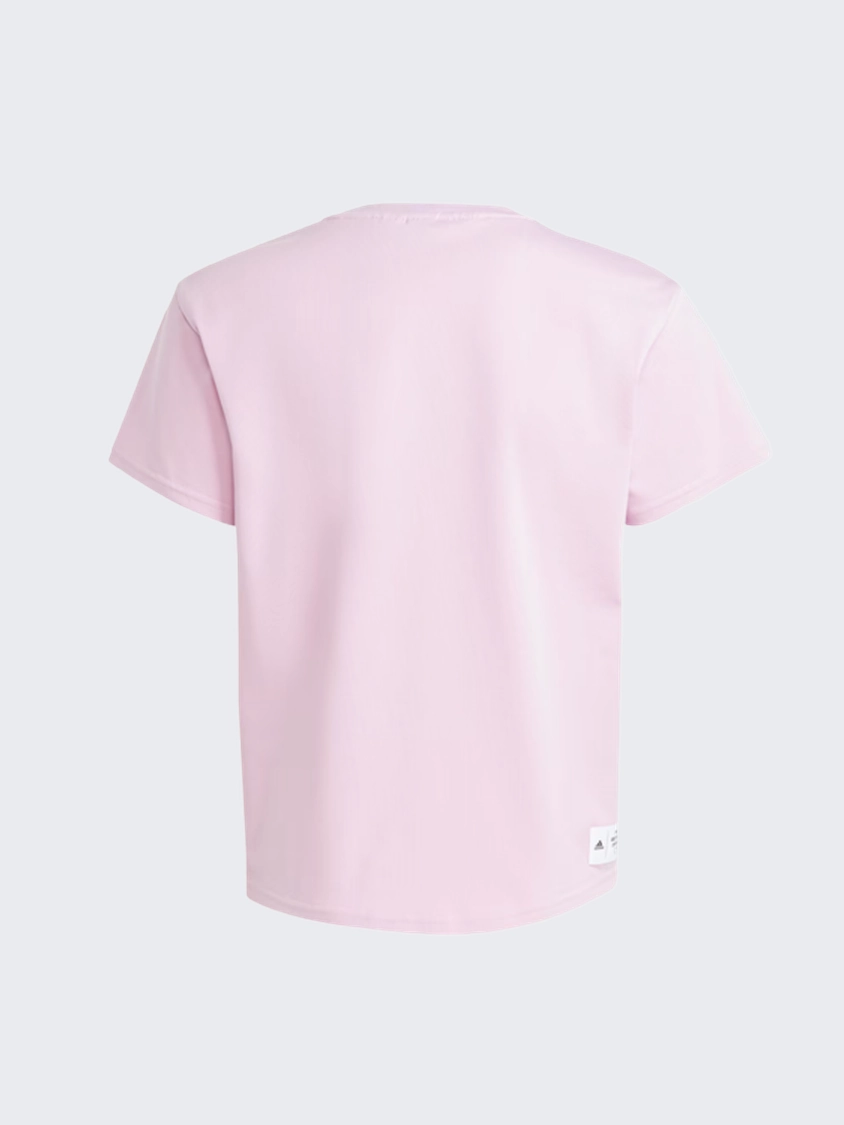 Adidas Igd Kids-Girls Sportswear T-Shirt Bliss Lilac/White