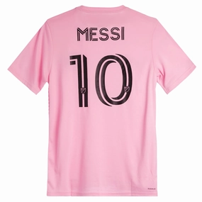 adidas Inter Miami Messi Name & Number Jersey Shirt (True Pink)