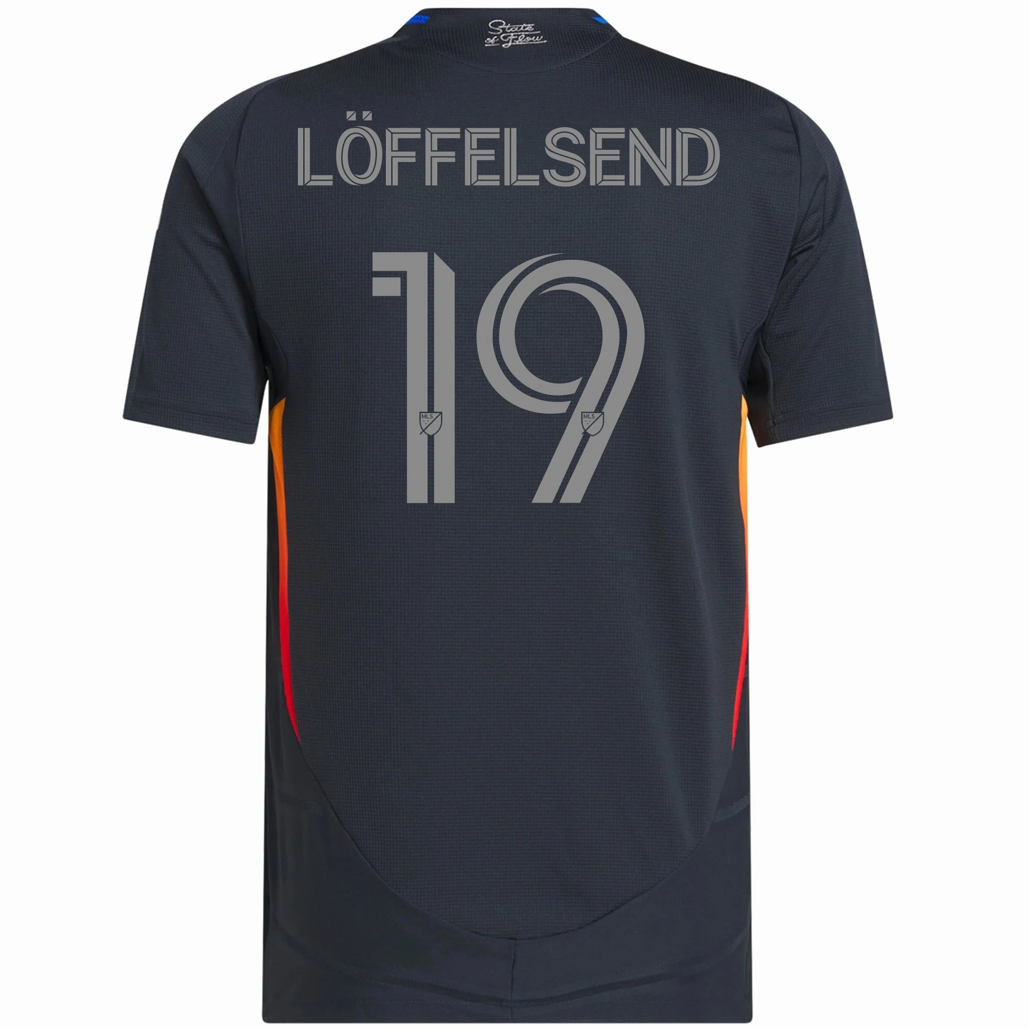 adidas Jasper Löffelsend San Diego FC Authentic Home Jersey w/ MLS   Apple TV Patches 25/26 (Night Navy)