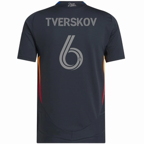 adidas Jeppe Tverskov San Diego FC Authentic Home Jersey w/ MLS   Apple TV Patches 25/26 (Night Navy)