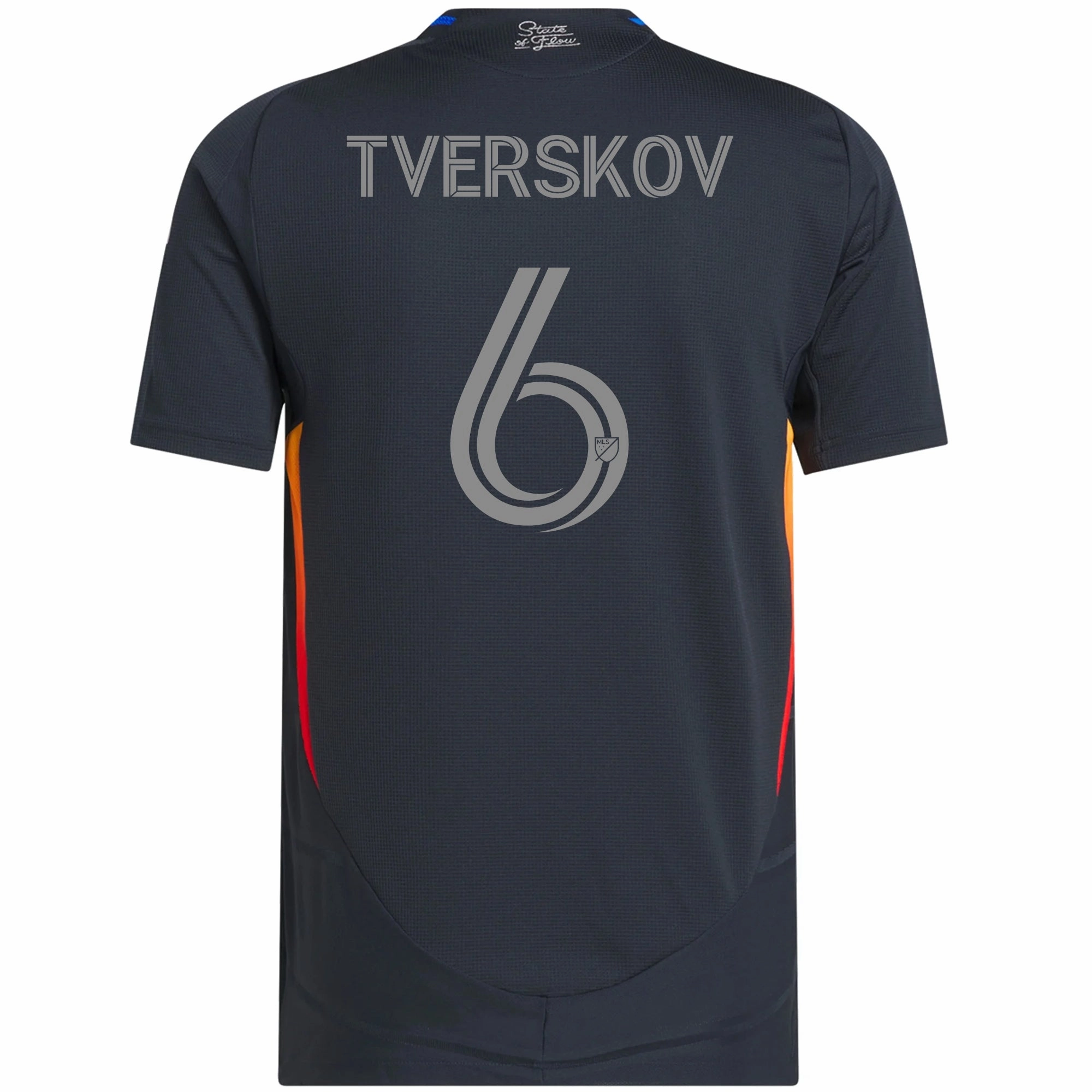 adidas Jeppe Tverskov San Diego FC Authentic Home Jersey w/ MLS   Apple TV Patches 25/26 (Night Navy)