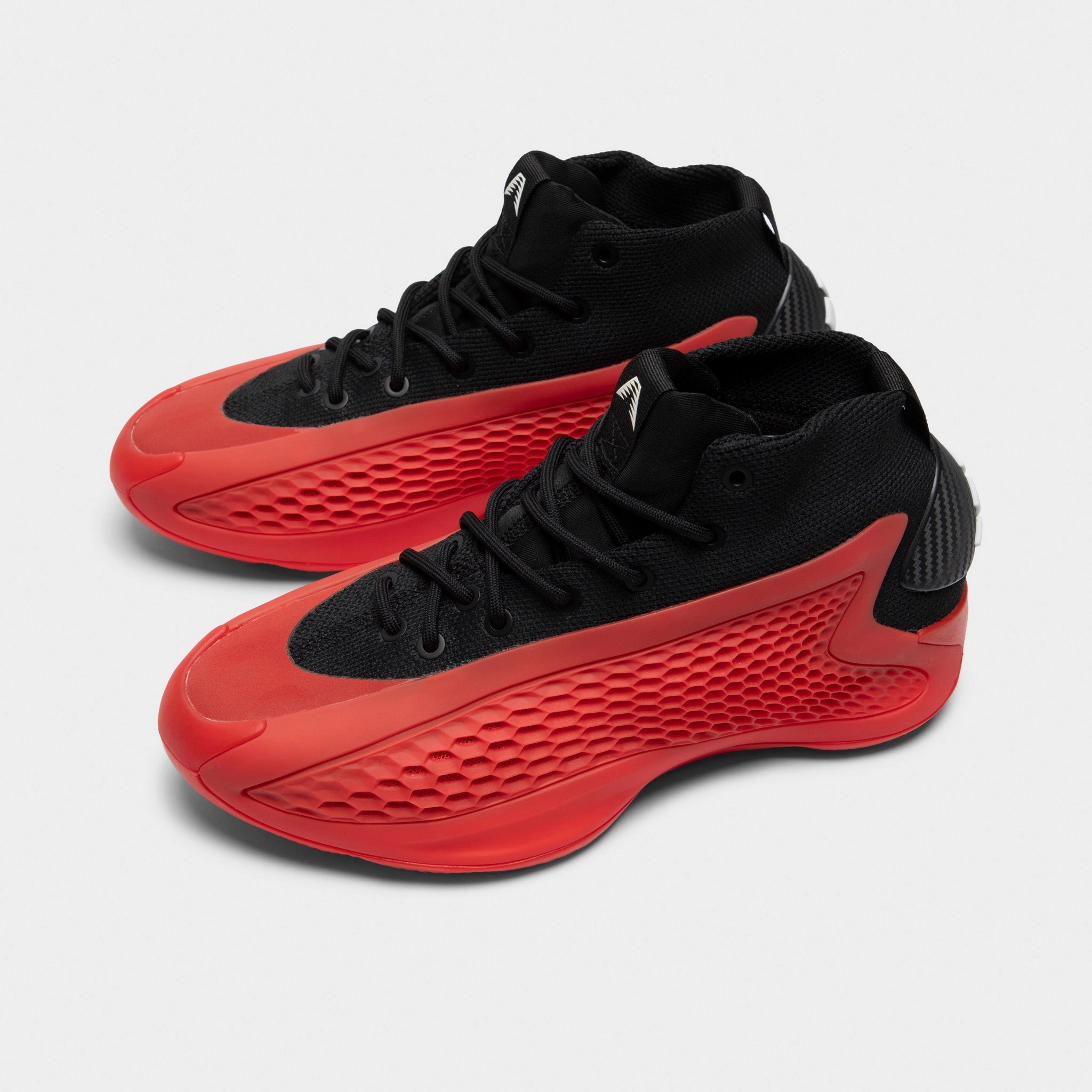 adidas Juniors' Anthony Edwards 1 Black / Red - White