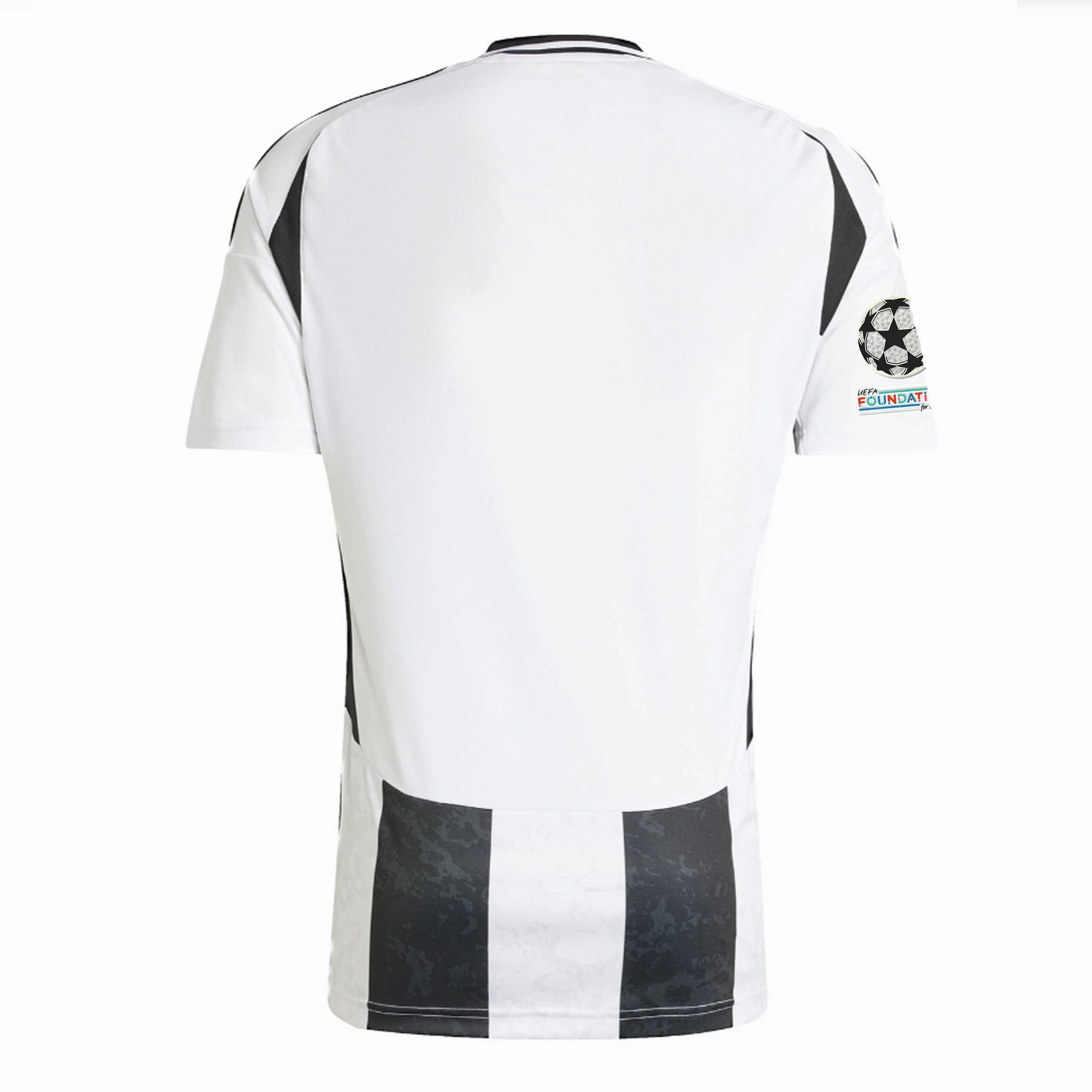 adidas Juventus Authentic Home Jersey w/ Champions League   Copa Italia Patches 24/25 (White/Black)
