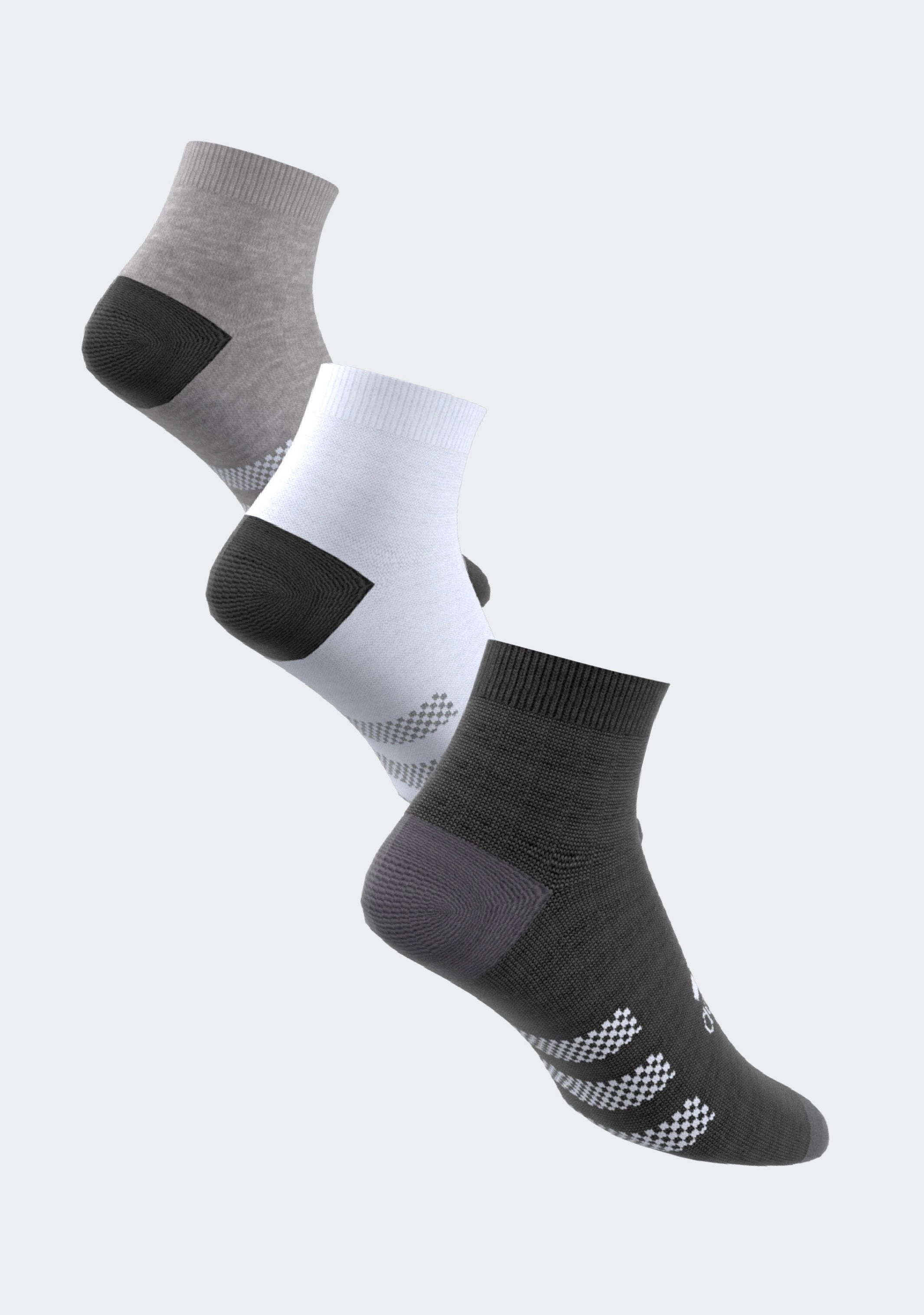 Adidas Kids’ Ankle Socks 3 Pack