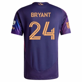 adidas Kobe Bryant LA Galaxy Authentic Away Jersey w/ MLS   Apple TV   RBC Sponsor 25/26 (Purple)