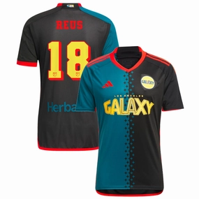 adidas LA Galaxy Marco Reus Third Jersey 24/25 (Black/Virdia)