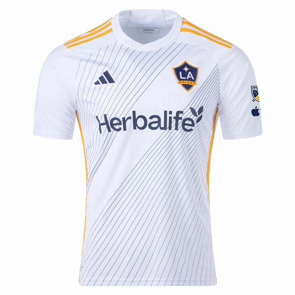 adidas LA Galaxy Maya Yoshida Home Jersey w/ MLS   Apple TV Patches 24/25 (White/Yellow/Navy)