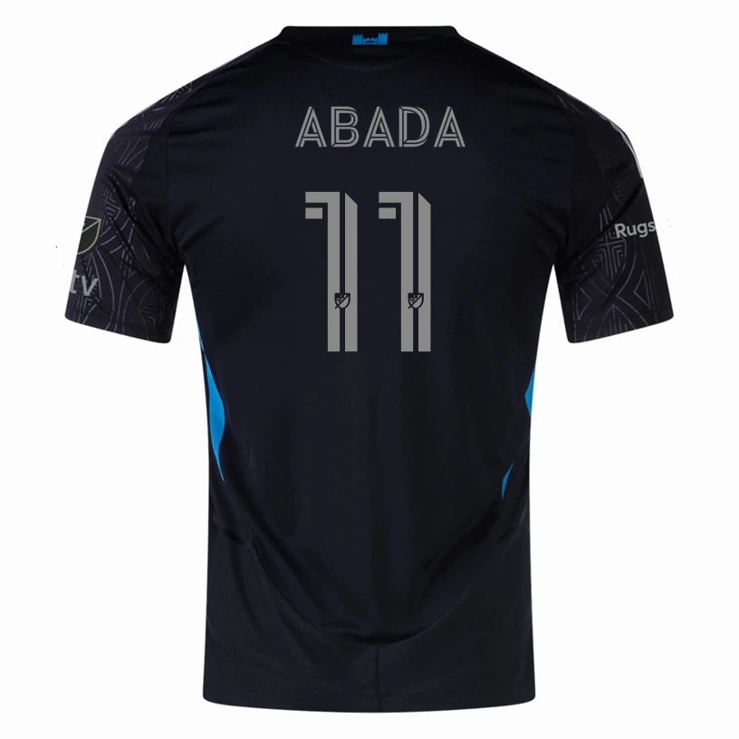 adidas Liel Abada Charlotte FC Authentic Away Jersey 25/26 (Black)