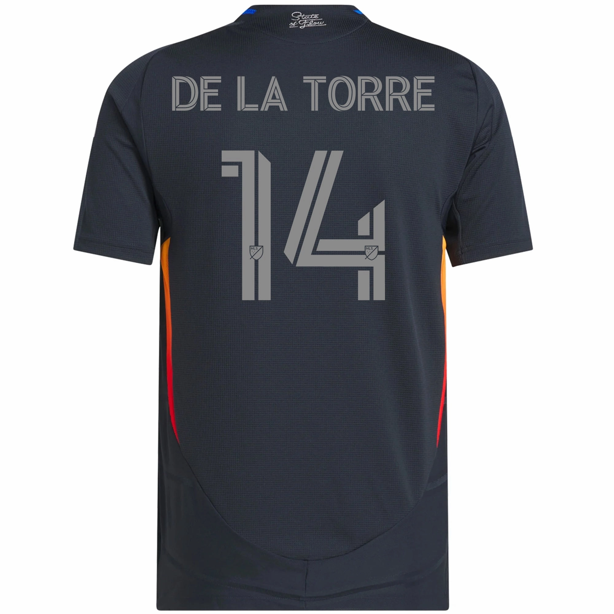 adidas Luca De La Torre San Diego FC Authentic Home Jersey w/ MLS   Apple TV Patches 25/26 (Night Navy)