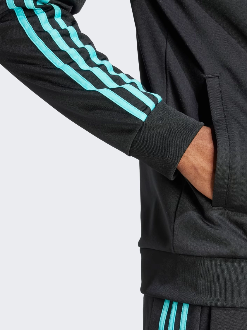 Adidas Mercedes Amg Petronas Formula One Team Dna Men Motor-Sport Track Top Black/White