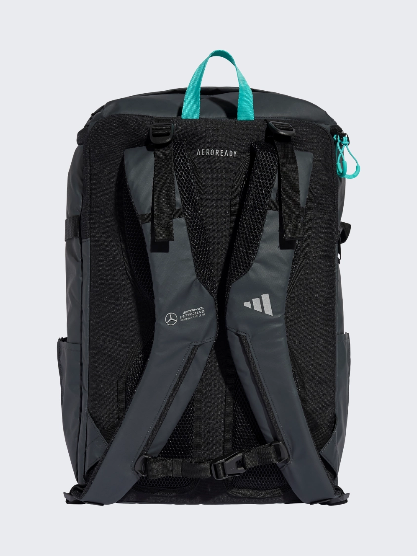 Adidas Mercedes AMG Petronas Formula One Team Hybrid Unisex Motor-Sport Bag Carbon/Black/Silver