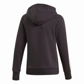 Adidas Must Haves 3-Stripes Kids-Girls Lifestyle Hoody Black/White
