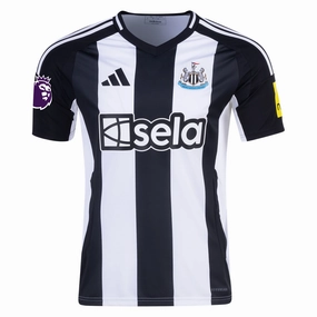 adidas Newcastle United Home Jersey w/ EPL Patch 24/25 (Black/White)
