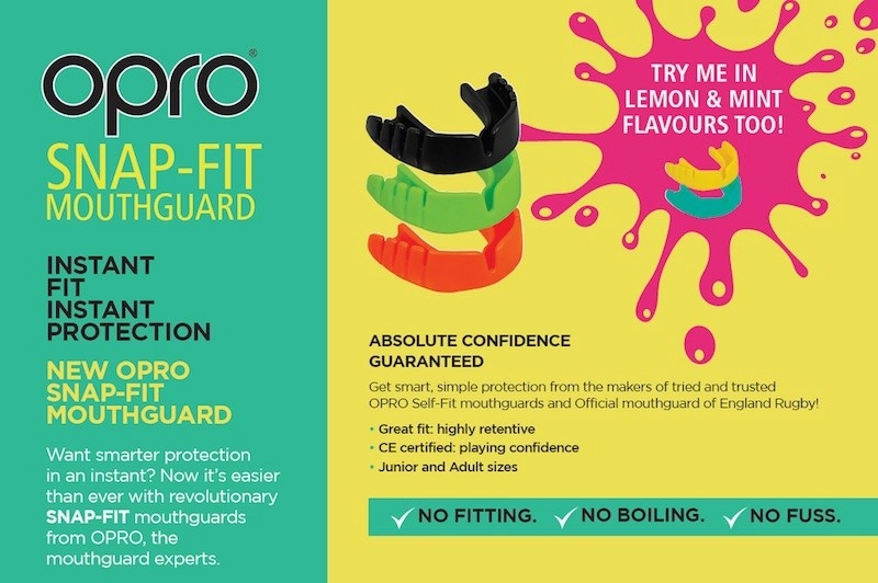 Adidas OPRO Snap-Fit MouthGuard Gum Shield