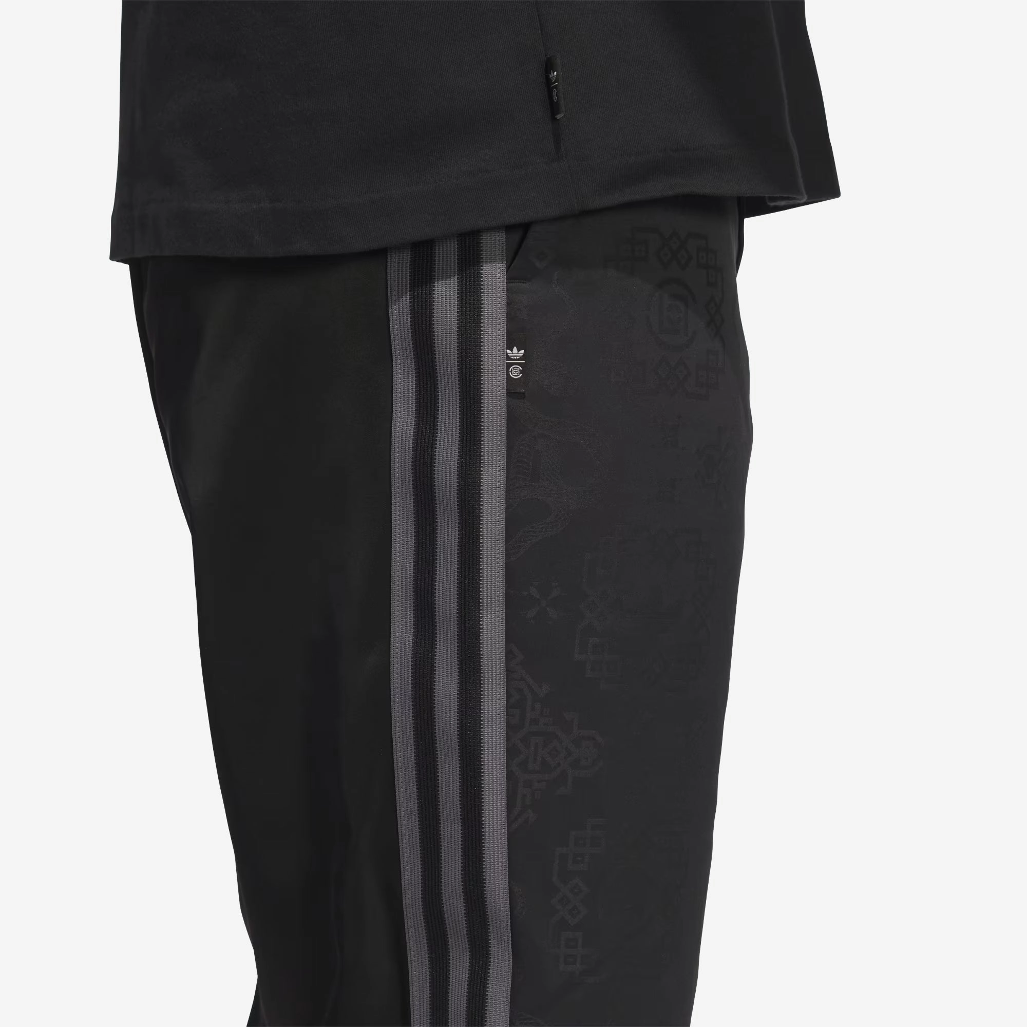 Adidas Originals | CLOT ALLOVER PRINT PANTS BY EDISON CHEN { BLACK