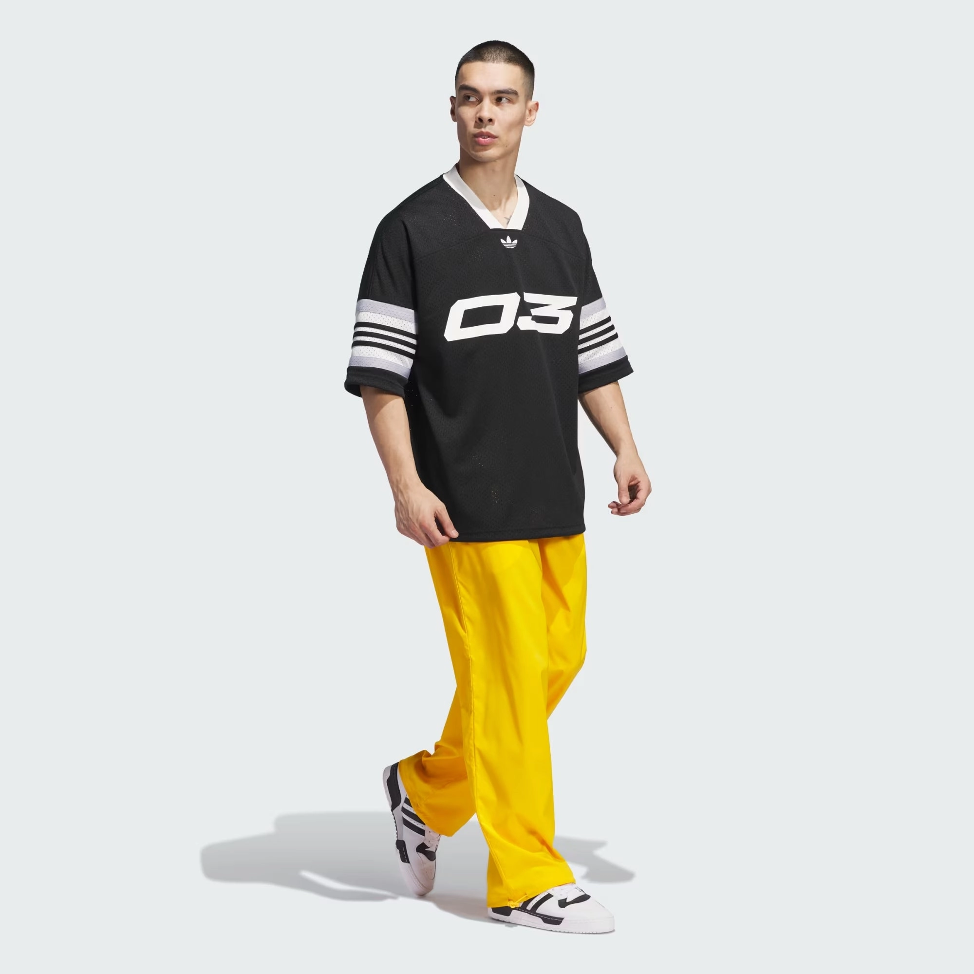 ADIDAS ORIGINALS | SPORT JERSEY { BLACK