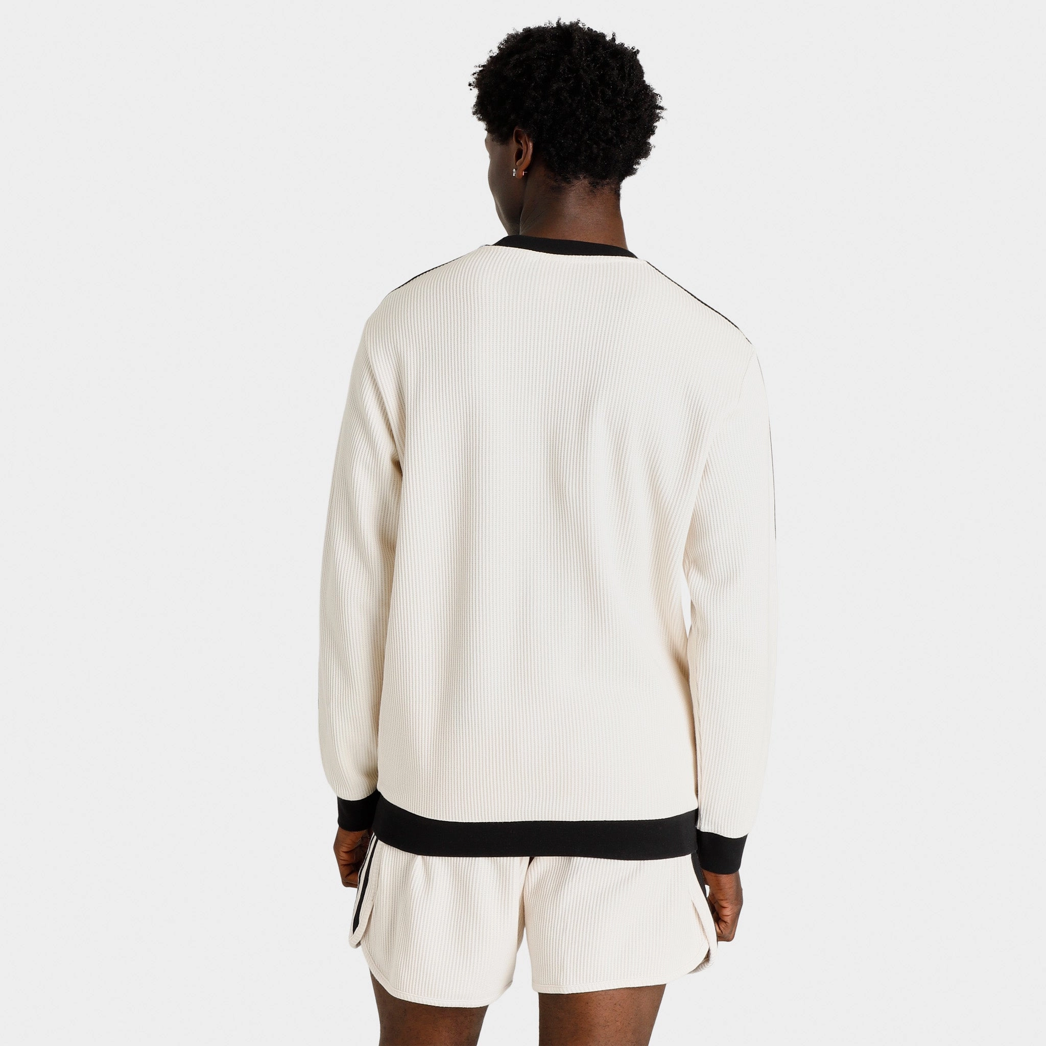 adidas Originals Adicolor Classics Waffle Crewneck / Wonder White