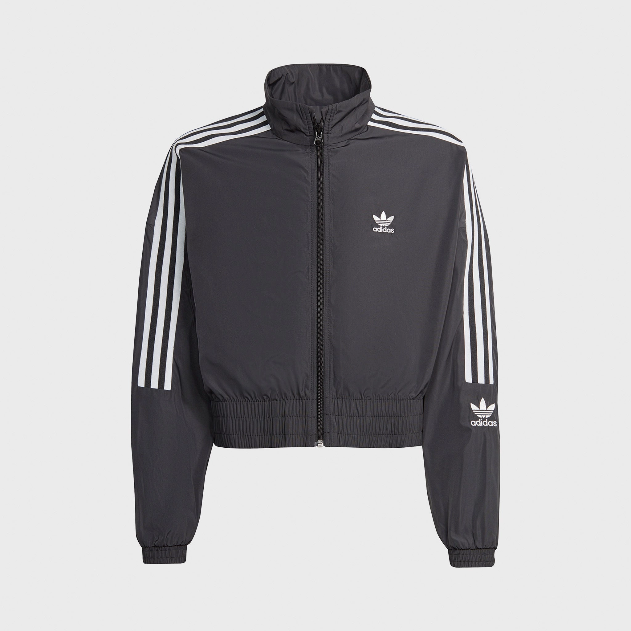 adidas Originals Juniors' Unisex Cropped Track Top / Black