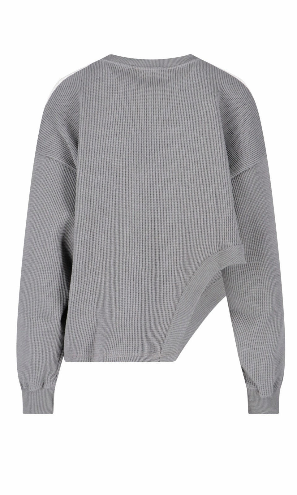 Adidas Originals Logo Embroidered High-Low Hem Sweater