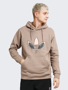 Adidas Originals Q1 Men Original Hoody Brown