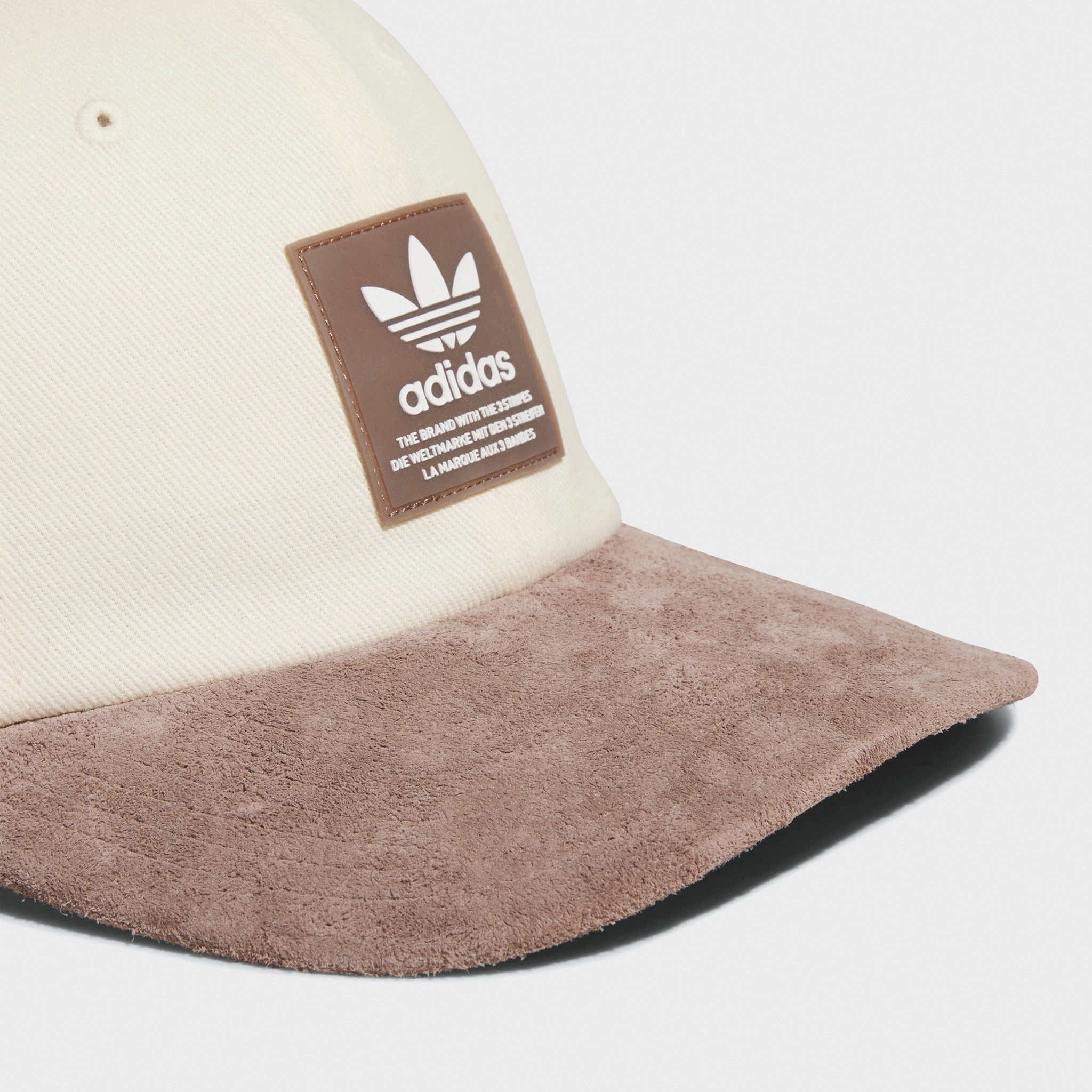 adidas Originals Terrace Strapback Cap Wonder White / Trace Brown